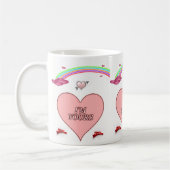 Valentinstag-Tasse Kaffeetasse (Links)