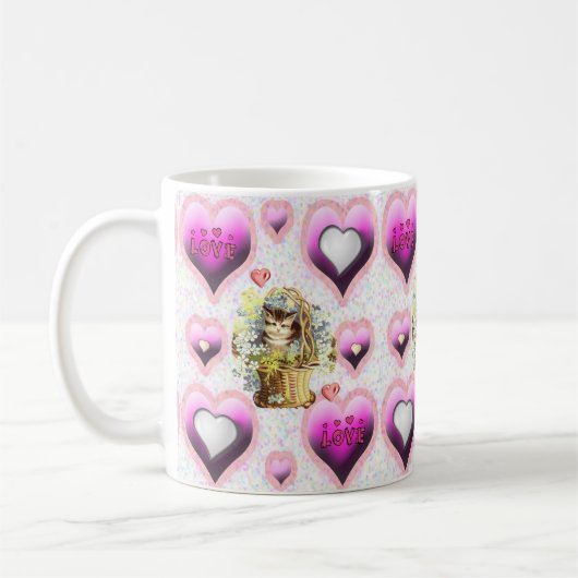 Valentinstag-Tasse Kaffeetasse (Links)