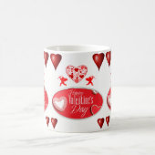 Valentinstag-Tasse Kaffeetasse (Mittel)