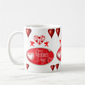 Valentinstag-Tasse Kaffeetasse (Links)