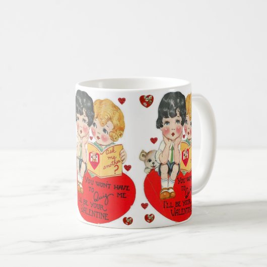 Valentinstag-Tasse Kaffeetasse (VorderseiteRechts)