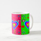 Valentinstag-Tasse Kaffeetasse (VorderseiteRechts)