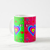 Valentinstag-Tasse Kaffeetasse (Vorderseite Links)