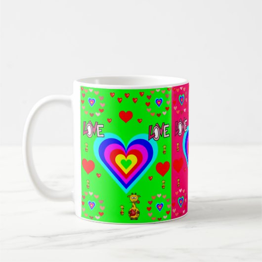 Valentinstag-Tasse Kaffeetasse (Links)