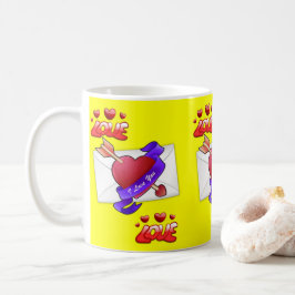 Valentinstag-Tasse Kaffeetasse
