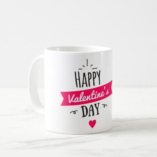 Valentinstag-Tasse Kaffeetasse (Vorderseite Links)