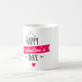 Valentinstag-Tasse Kaffeetasse (Mittel)