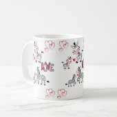 Valentinstag-Tasse Kaffeetasse (Vorderseite Links)