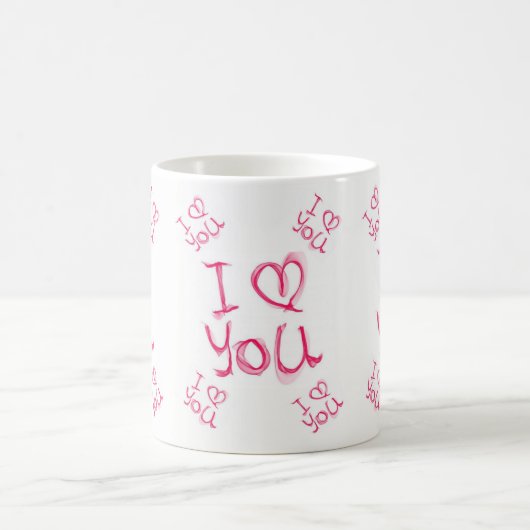 Valentinstag-Tasse Kaffeetasse (Mittel)