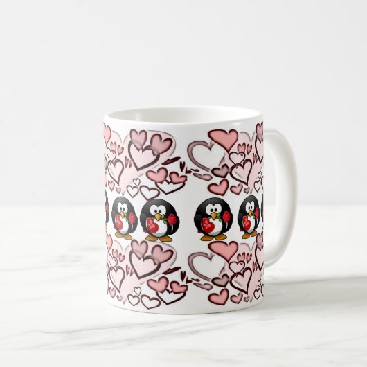 Valentinstag-Tasse Kaffeetasse (VorderseiteRechts)