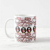 Valentinstag-Tasse Kaffeetasse (Links)