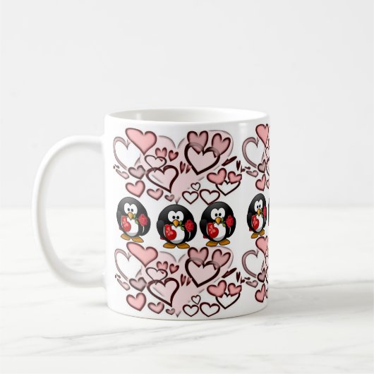 Valentinstag-Tasse Kaffeetasse (Links)