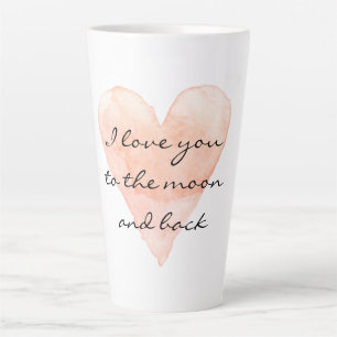 Valentinstag Tasse - Liebe zum Mond