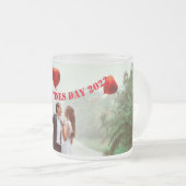 Valentinstag-Tasse Mattglastasse (VorderseiteRechts)
