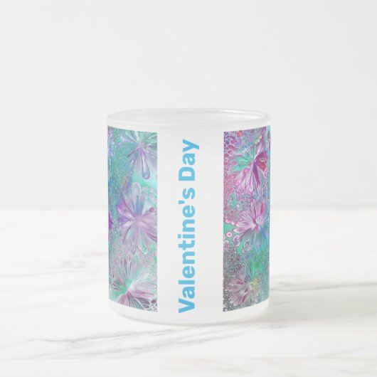 Valentinstag-Tasse Mattglastasse (Mittel)