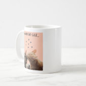 Valentinstag Tasse, Meow und Pelejever Kaffeetasse (Vorderseite Links)