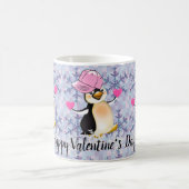 Valentinstag Tasse Pinguin Hearts (Mittel)