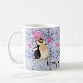 Valentinstag Tasse Pinguin Hearts (Links)