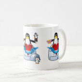 Valentinstag Tasse Pinguin Hearts (VorderseiteRechts)