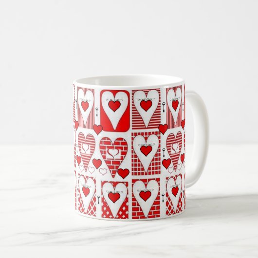 Valentinstag Tasse Tasse (VorderseiteRechts)