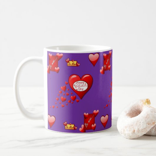 Valentinstag Tasse Tasse (Mit Donut)