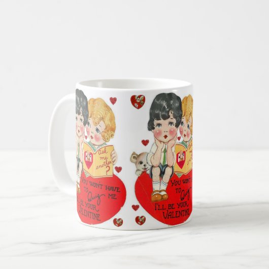 Valentinstag Tasse Tasse (Vorderseite Links)