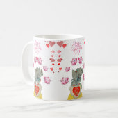 Valentinstag Tasse Tasse (Vorderseite Links)