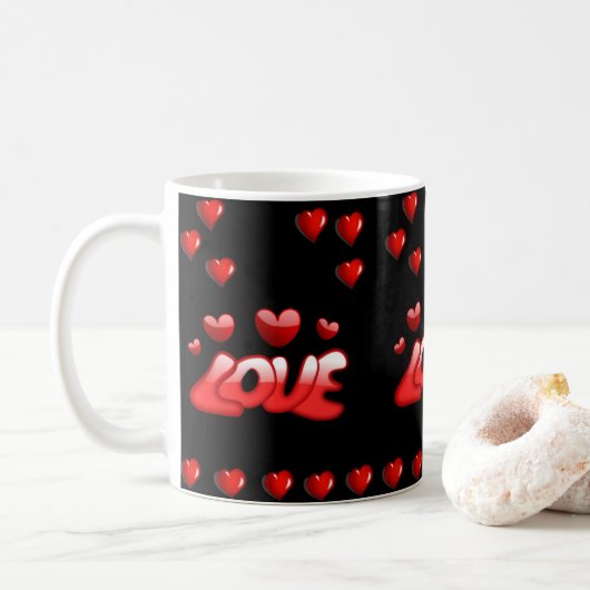 Valentinstag Tasse Tasse (Mit Donut)