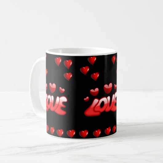 Valentinstag Tasse Tasse (Vorderseite Links)