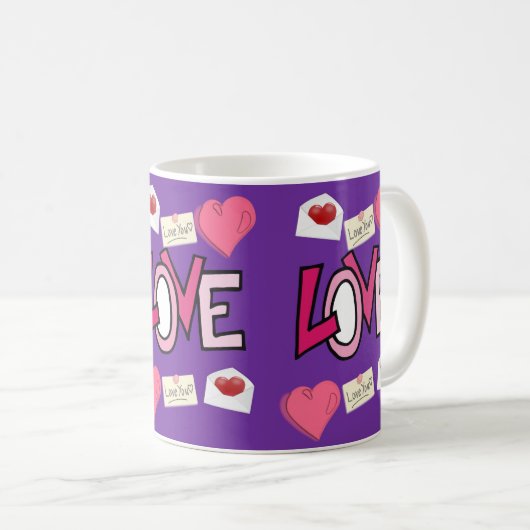 Valentinstag Tasse Tasse (VorderseiteRechts)