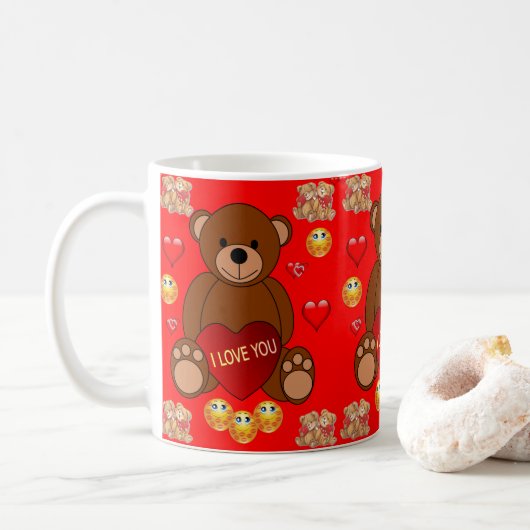 Valentinstag Tasse Tasse (Mit Donut)