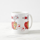 Valentinstag Tasse Tasse (VorderseiteRechts)