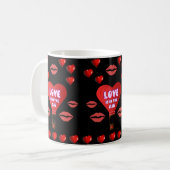 Valentinstag Tasse Tasse (Vorderseite Links)