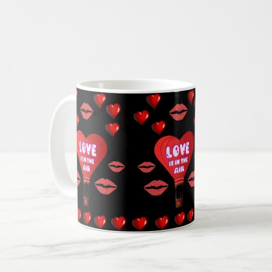 Valentinstag Tasse Tasse (Vorderseite Links)