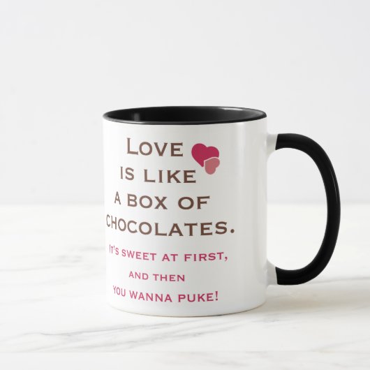Valentinstag-Tasse Tasse (Rechts)