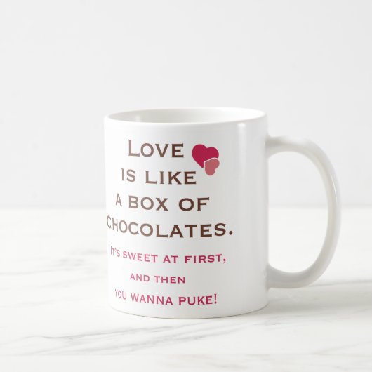 Valentinstag-Tasse Tasse (Rechts)