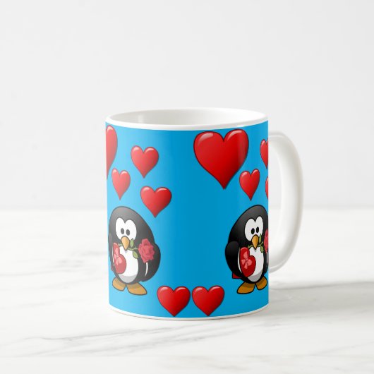 Valentinstag Tasse Tasse (VorderseiteRechts)