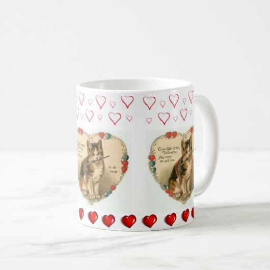 Valentinstag Tasse Tasse (VorderseiteRechts)