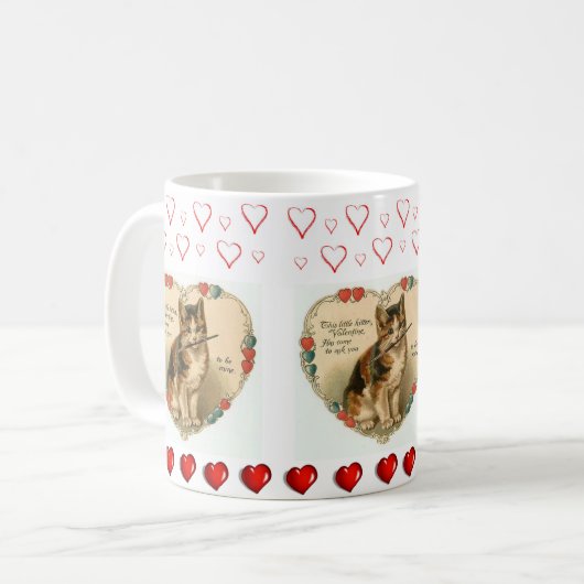 Valentinstag Tasse Tasse (Vorderseite Links)
