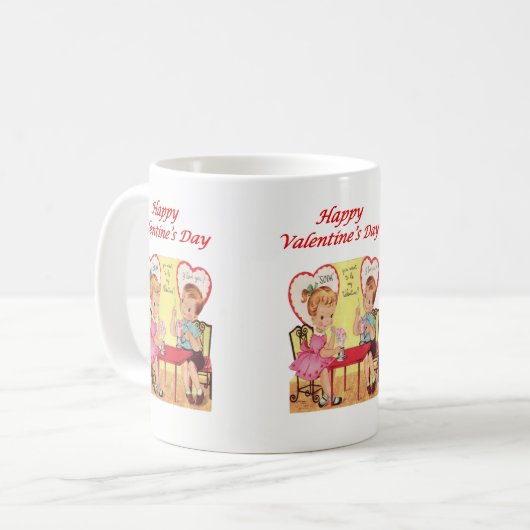 Valentinstag Tasse Tasse (Vorderseite Links)