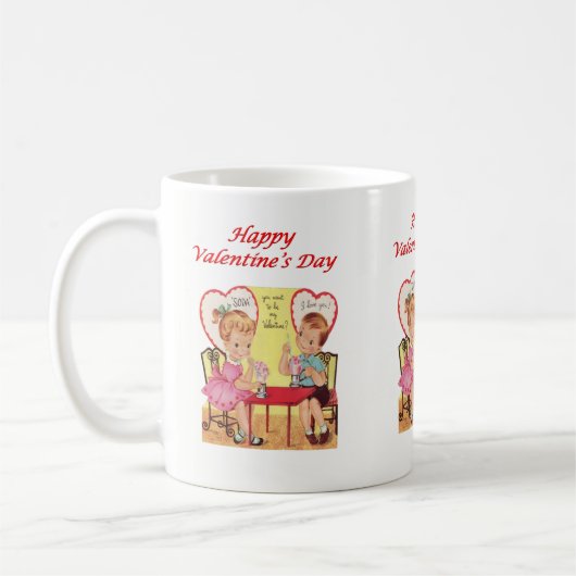 Valentinstag Tasse Tasse (Links)