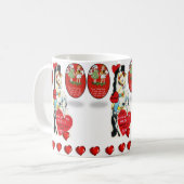 Valentinstag Tasse Tasse (Vorderseite Links)