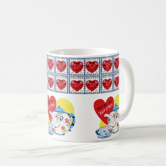 Valentinstag Tasse Tasse (VorderseiteRechts)