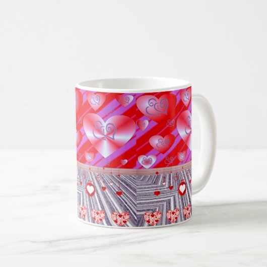Valentinstag Tasse Tasse (VorderseiteRechts)