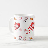 Valentinstag Tasse Tasse (Vorderseite Links)
