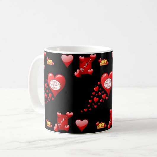 Valentinstag Tasse Tasse (Vorderseite Links)