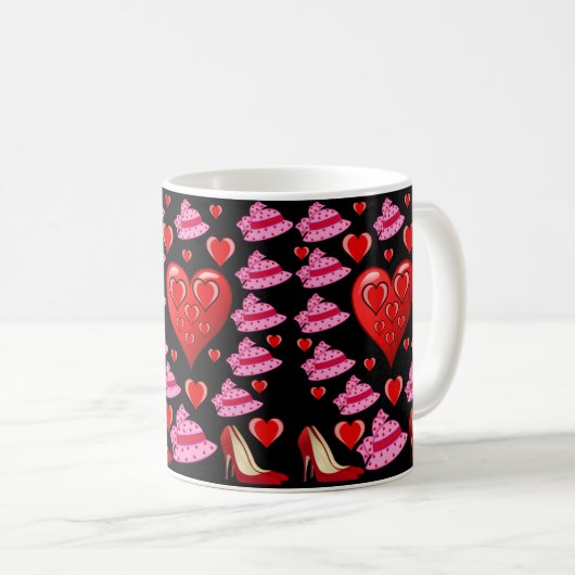 Valentinstag Tasse Tasse (VorderseiteRechts)