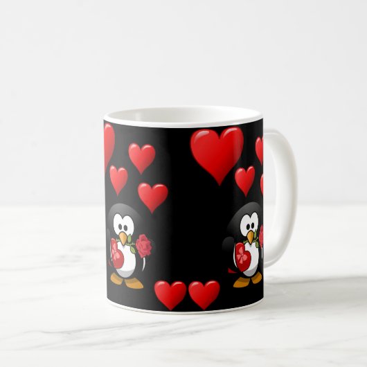 Valentinstag Tasse Tasse (VorderseiteRechts)