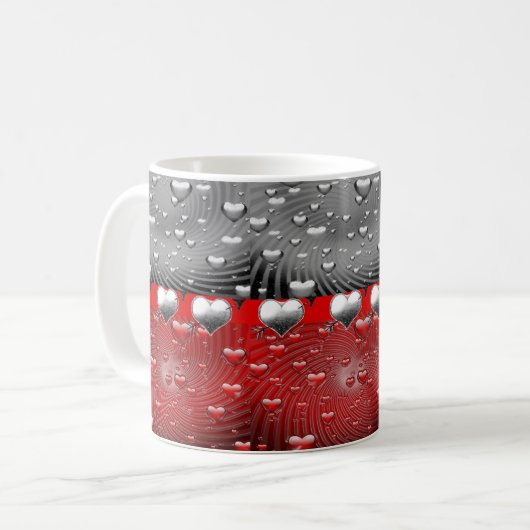 Valentinstag Tasse Tasse (Vorderseite Links)