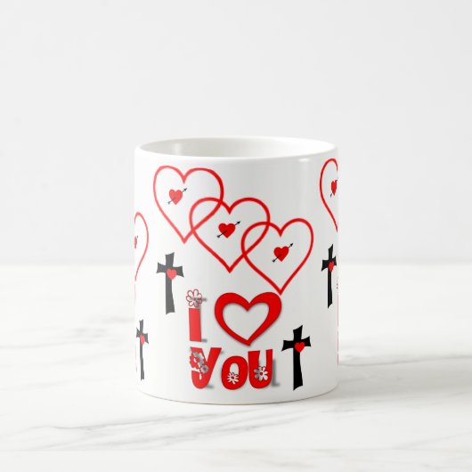 Valentinstag Tasse Tasse (Mittel)